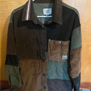 BDG Corduroy Patchwork Shirt